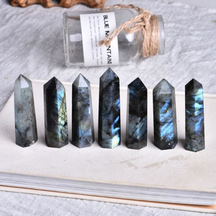 Pointe de Labradorite - decoration