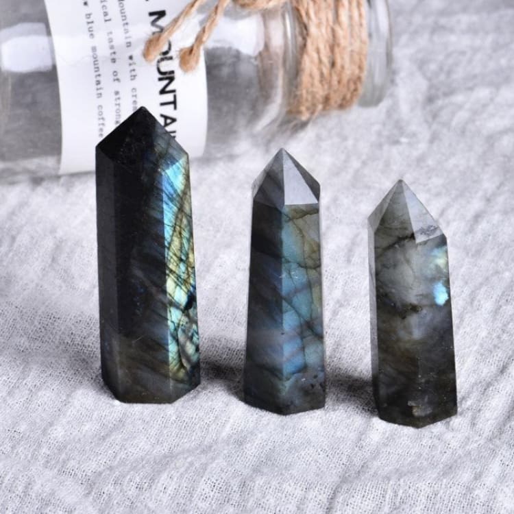 Pointe de Labradorite - decoration