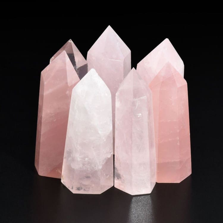 Pointe de Quartz Rose - decoration