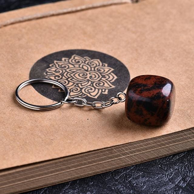 Porte-clés Litho - Cornaline