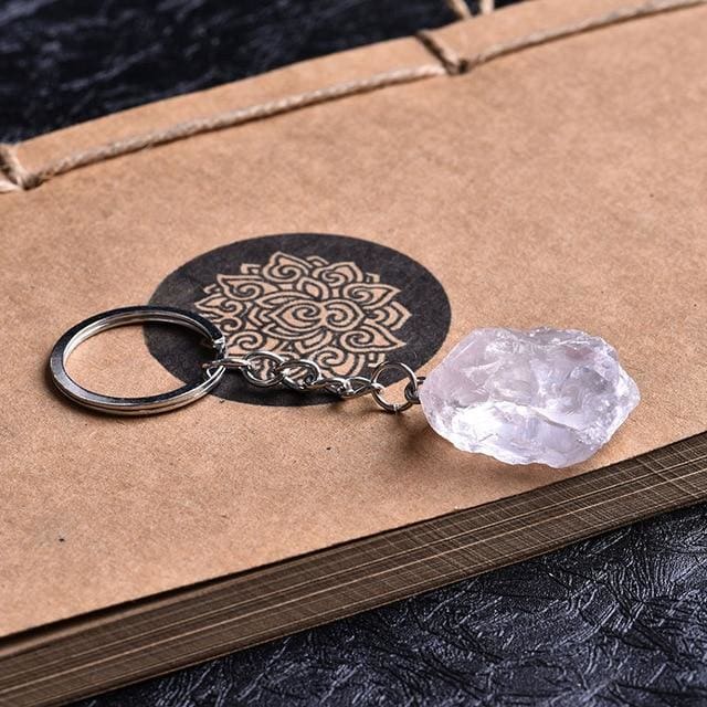 Porte-clés Litho - Cristal de roche