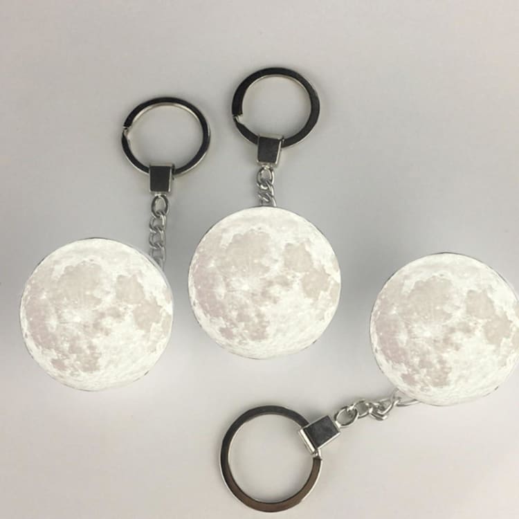 Porte-Clés Lune Lumineux - Decoration