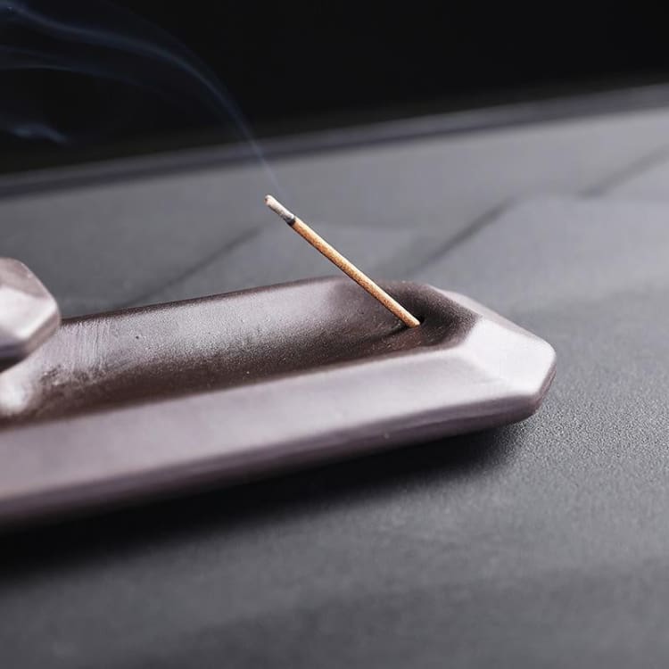 Porte encens en céramique pour bâtons - Décoration