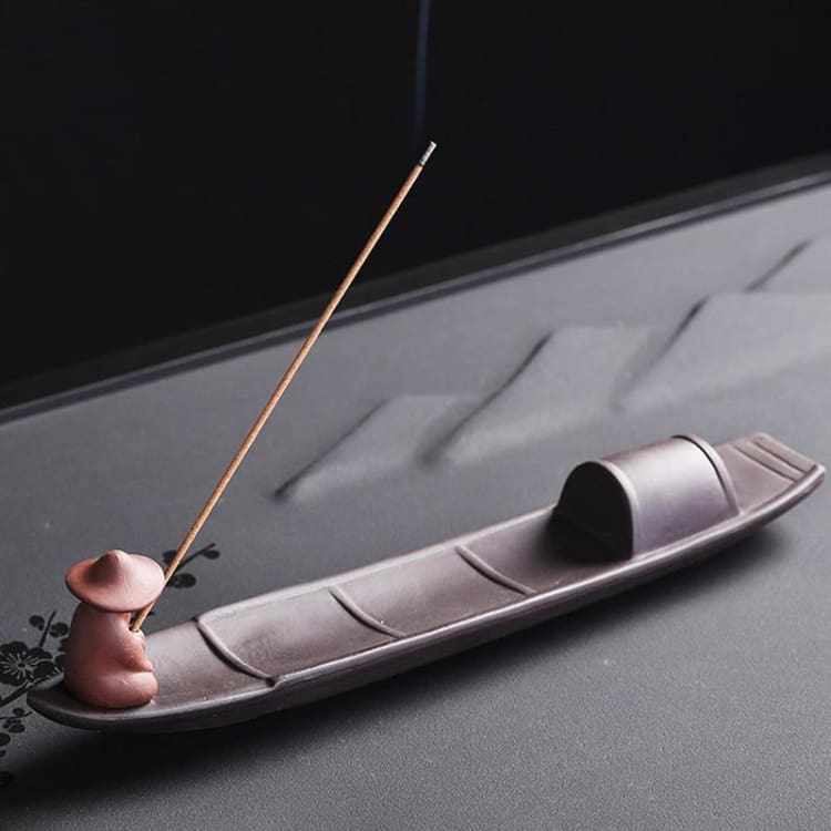 Porte encens pêcheur japonais - Décoration