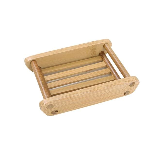 Porte savons en bambou naturelle - G