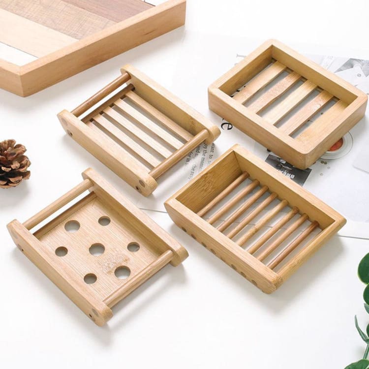 Porte savons en bambou naturelle