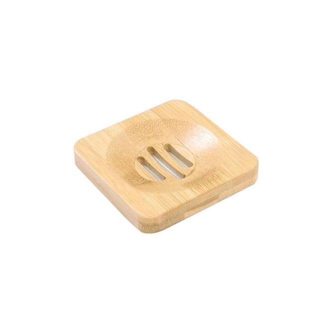 Porte savons en bambou naturelle - B