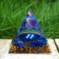 Pyramide du Zodiac en Orgonite symbole du Verseau - Décorations