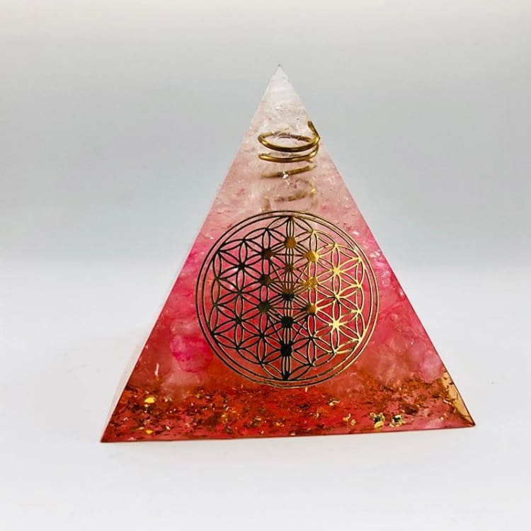 Pyramide Orgonite Amour & Douceur - decoration