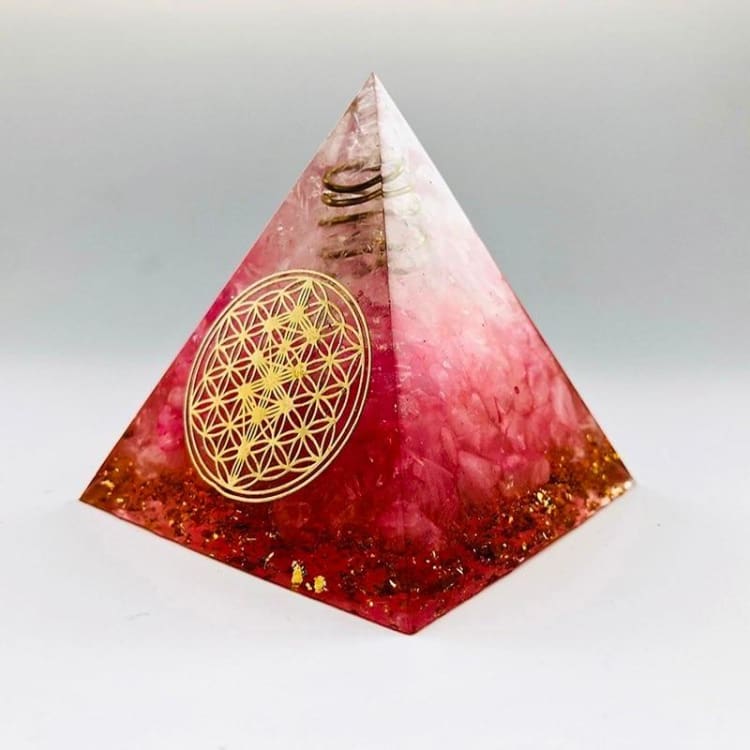 Pyramide Orgonite Amour & Douceur - decoration