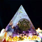 Pyramide Orgonite ’Purification et Sérénité’ - Décorations