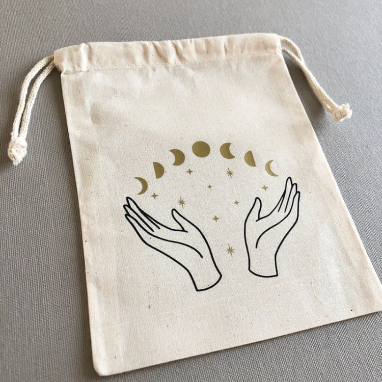 Sac de Cartes de Tarot ’Pleine Lune’
