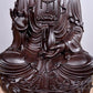 Statuette de Bouddha en bois de santal