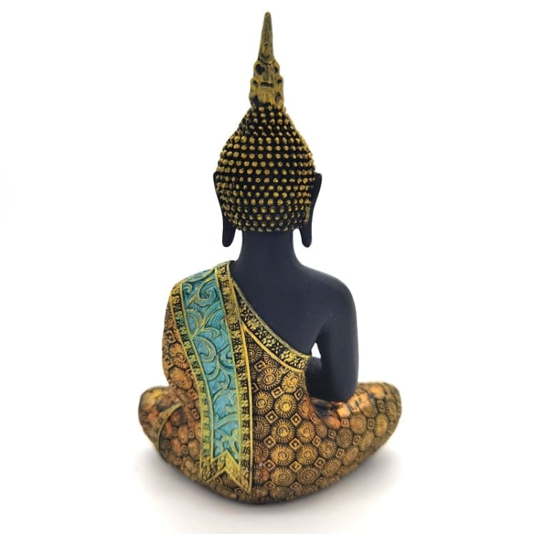 Statuette de Bouddha Style colorée - Abhaya Mudrā