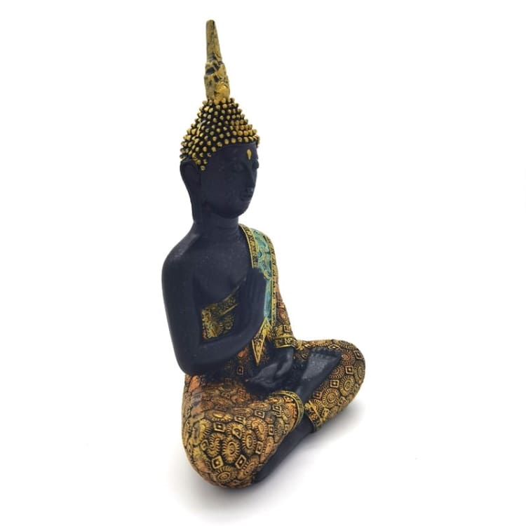 Statuette de Bouddha Style colorée - Abhaya Mudrā Image