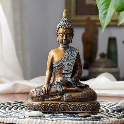 Statuette de Bouddha Thaïlandais - Abhaya Mudrā