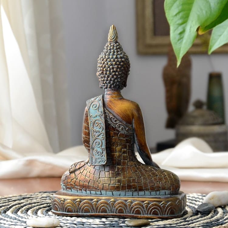 Statuette de Bouddha Thaïlandais - Abhaya Mudrā