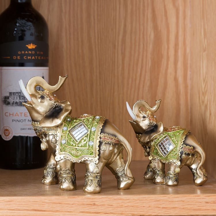 Statuette d’éléphant porte bonheur