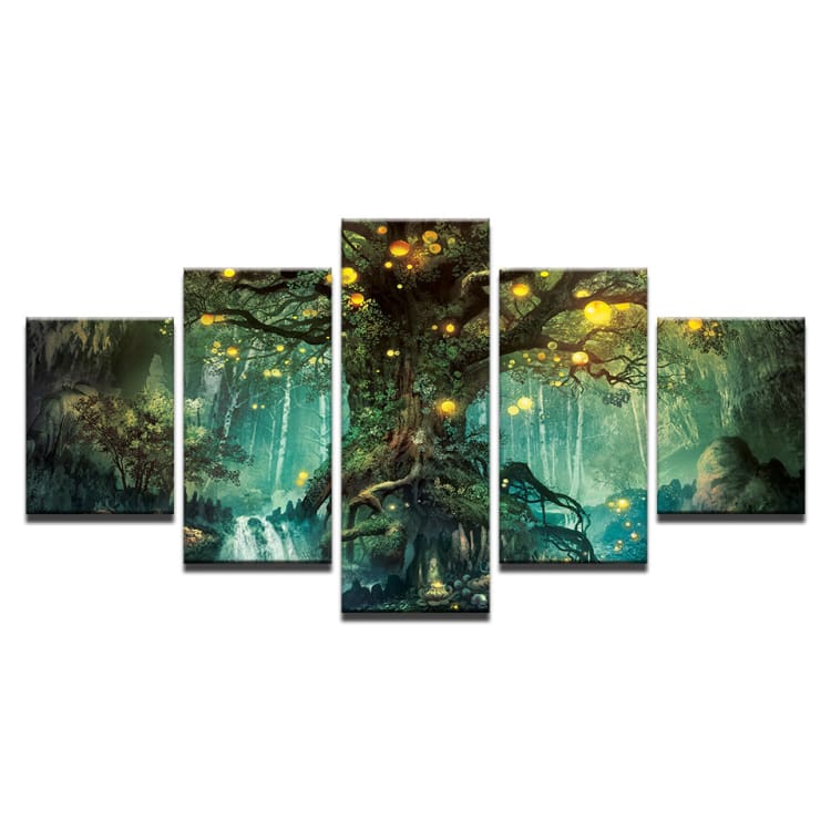 Tableau arbre de vie ambiance zen - Toiles Image