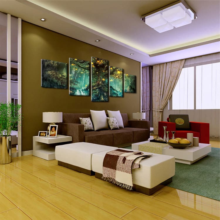 Tableau arbre de vie ambiance zen - Toiles