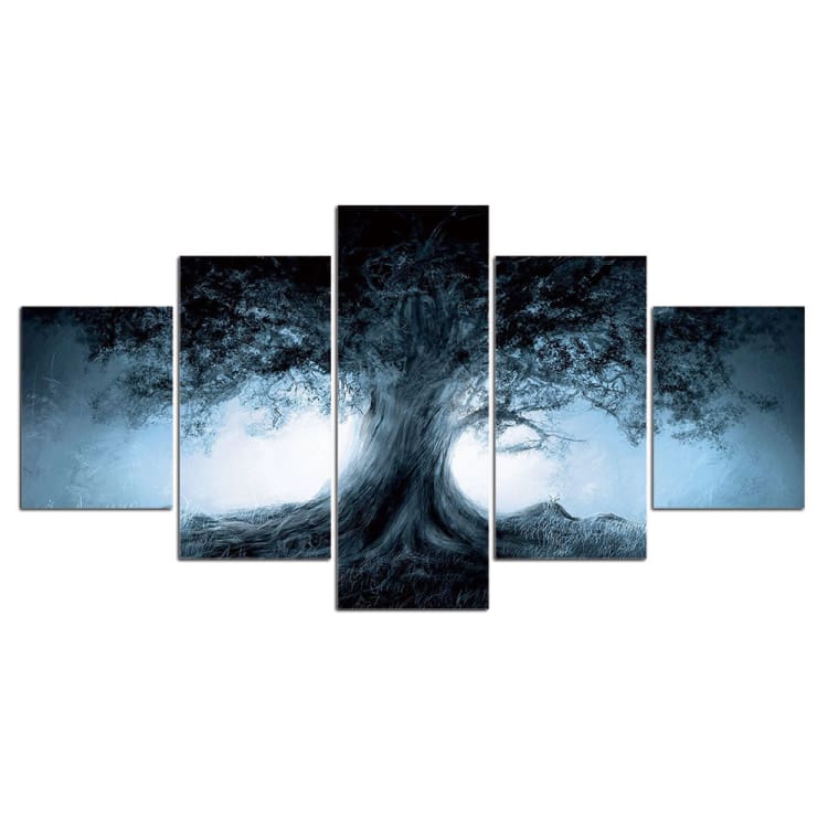 Tableau arbre de vie dans l’obscurité - Toiles