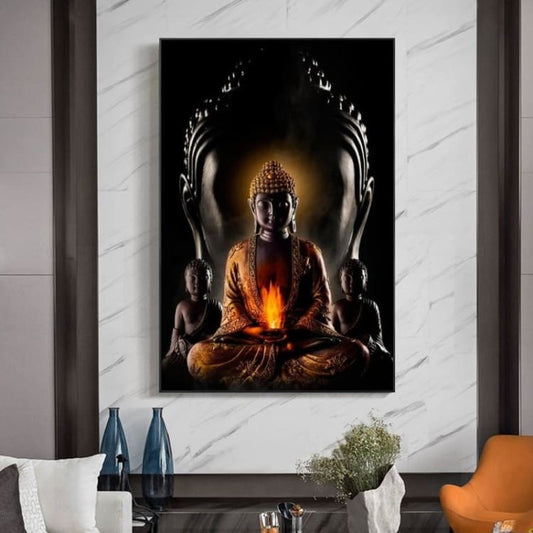 Tableau de Bouddha ’ la paix intérieur ’