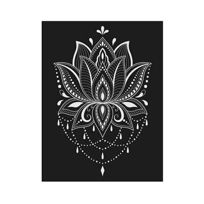 Tableau Zen - l’eveil du Lotus - 50x70cm no frame / E