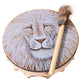 Tambour Chamanique lion blanc