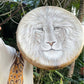 Tambour Chamanique lion blanc