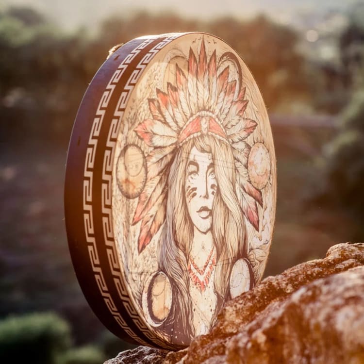 Tambour Chamanique mère nature