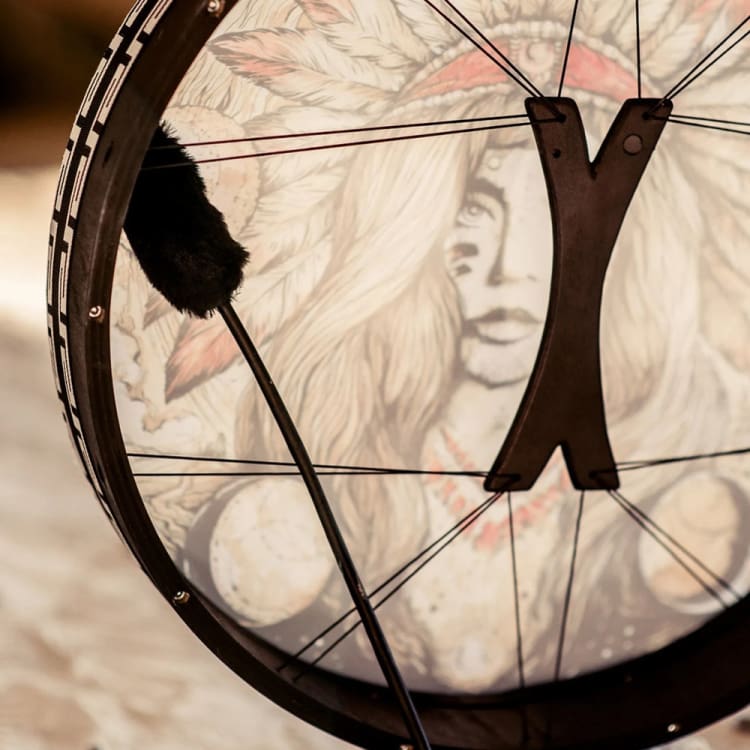 Tambour Chamanique mère nature