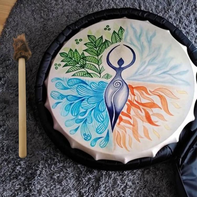 Tambour Chamanique peinture spirituelle