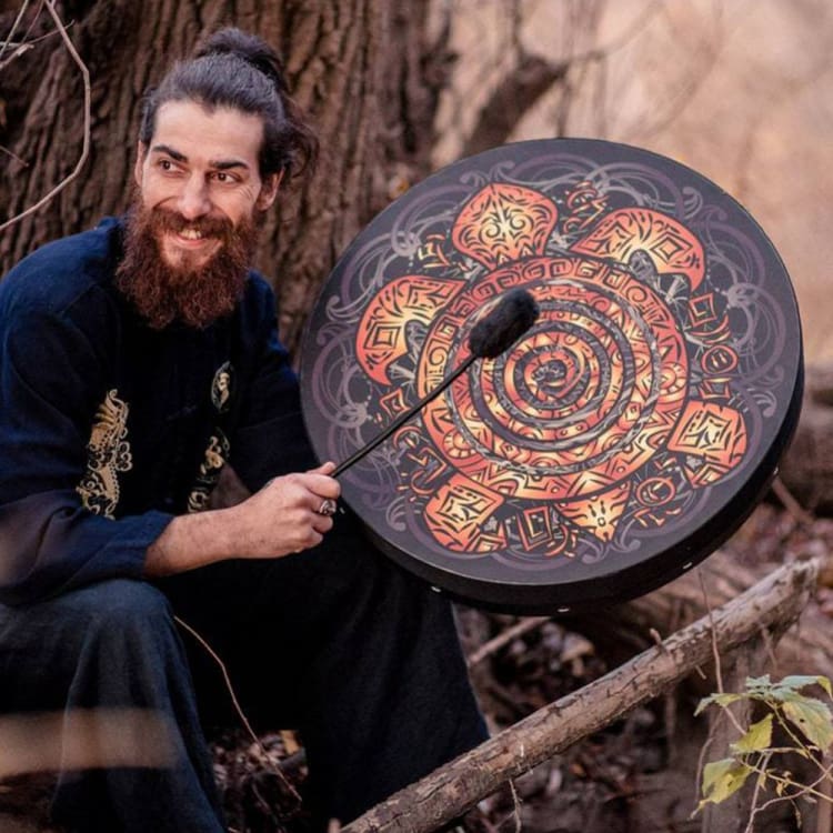 Tambour Chamanique tortue