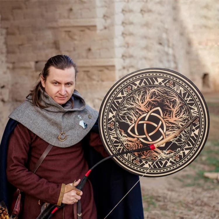 Tambour Chamanique triquetra