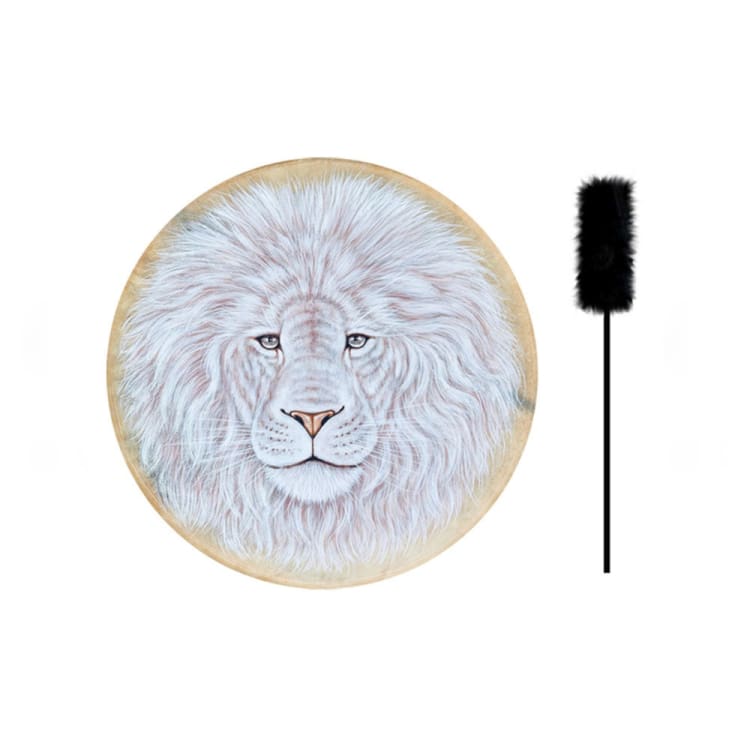 Tambours Chamaniques - Lion Blanc