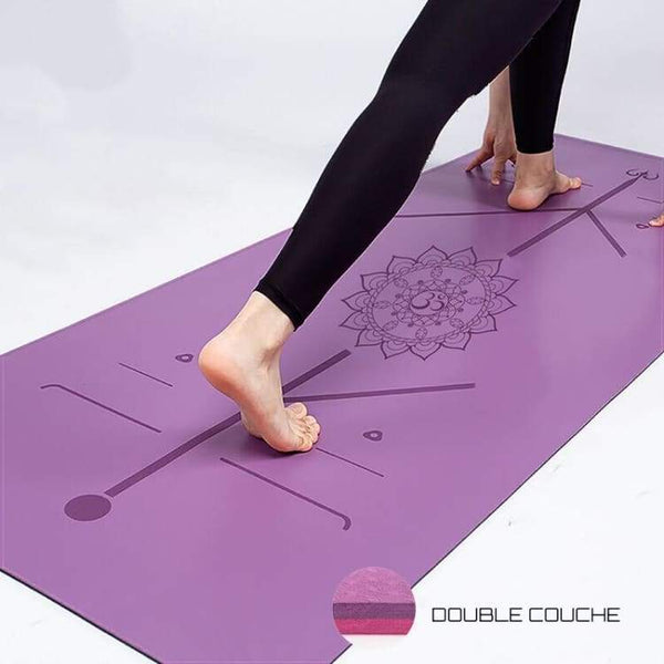Le tapis de yoga antidérapant Léopard