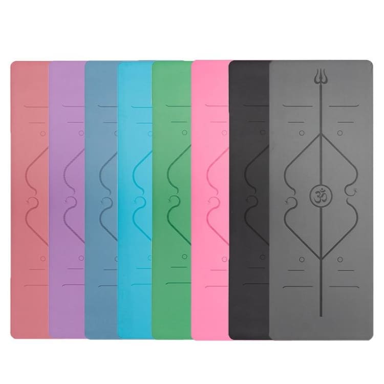 Tapis de Yoga en caoutchouc 100% naturel - Bleu ciel