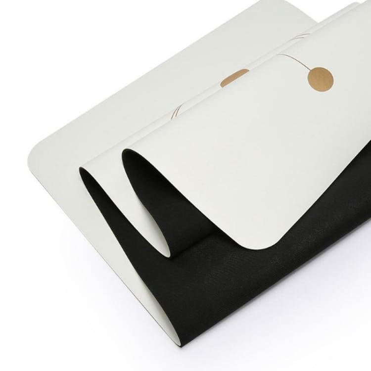 Tapis de Yoga en caoutchouc 100% naturelle ’ Blanc Ivoire ’