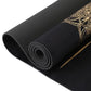 Tapis de Yoga noir & doré en TPE