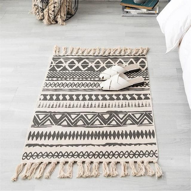 Tapis Zen Turc à frange - Indiens