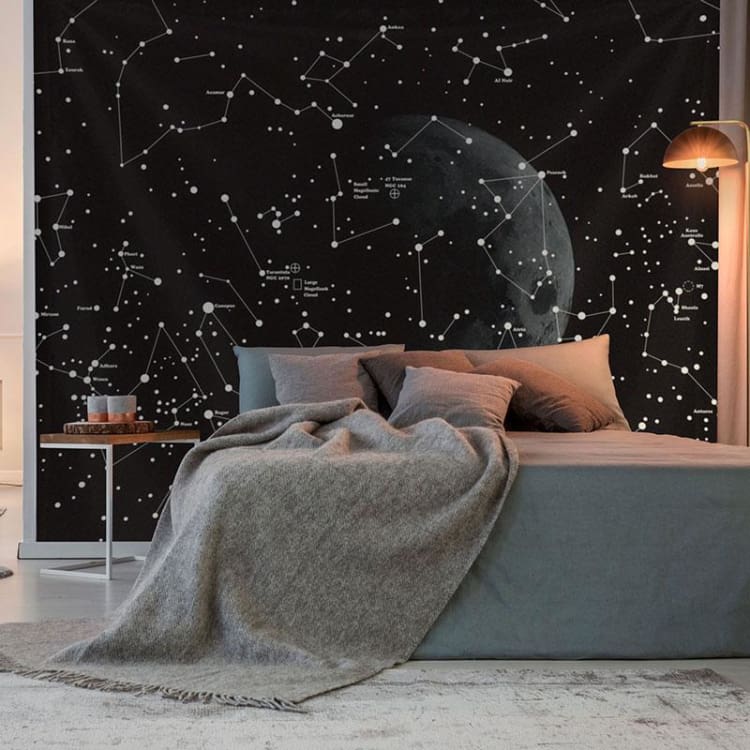 Tenture murale Constellation du Zodiac - decoration