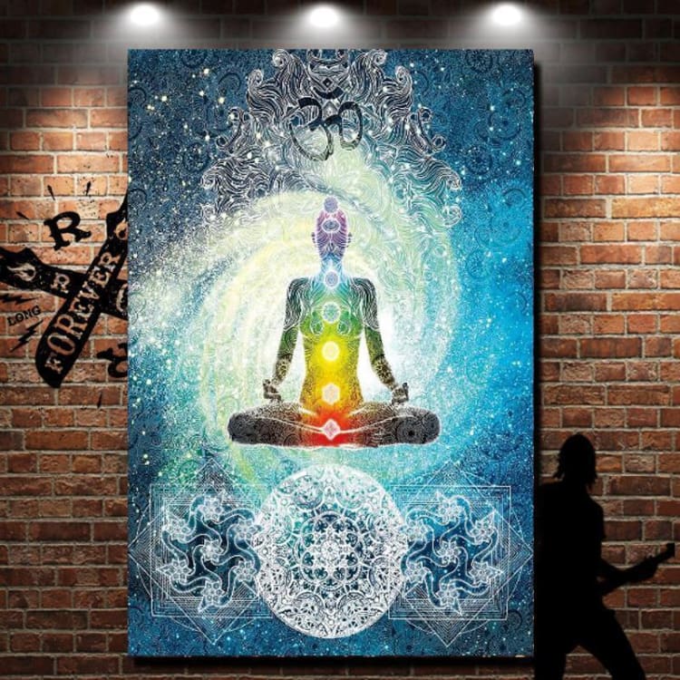 Toile Murale 7 Chakras Universel - decoration