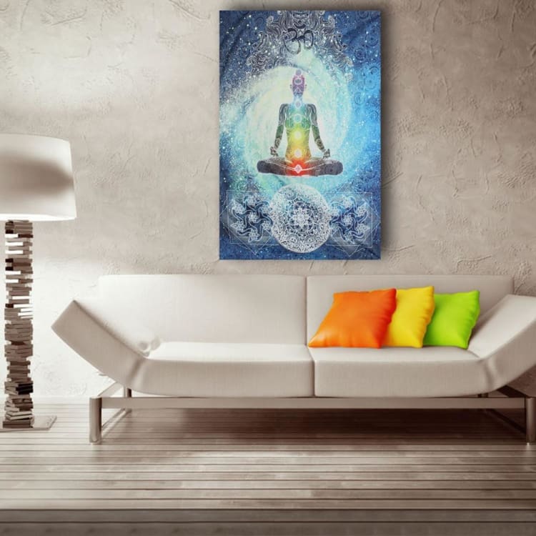 Toile Murale 7 Chakras Universel - decoration