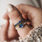 Trio de Bagues en perles de Lapis Lazuli