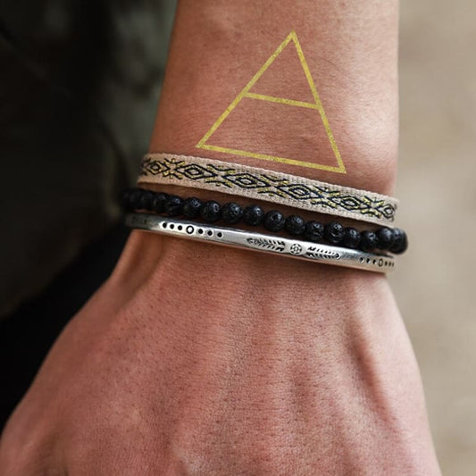 Trio de bracelets du Feu